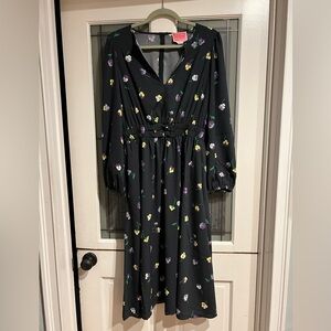 Kate spade navy blue with small flowers